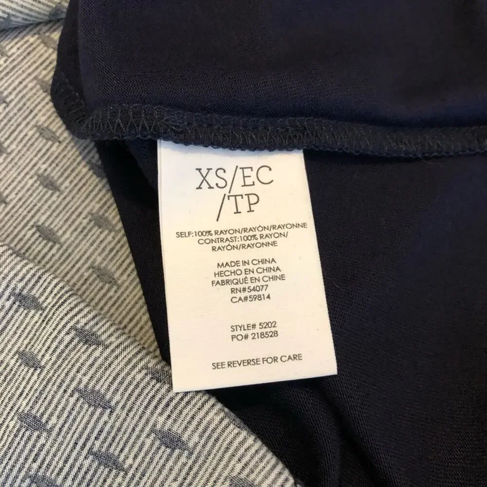 CAbi navy white